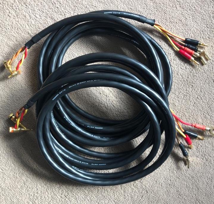 Mogami-speakers CableFi Mogami 3104 speaker cables