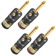 CableFi use Viablue Banana and Spades connectors.